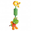 Canpol babies Мека играчка за количка с дрънкалка Хипопотам 0м+ 68/009C от Пакостник