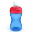 Philips Avent Неразливаща се чаша с мек накрайник 300мл 9м+ Синя 00A.0526.001 от Пакостник