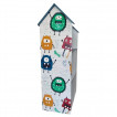 Ginger Home Дървена етажерка за съхранение на играчки и книжки Къщичка MONSTER 3 год+ TF5865 от Пакостник