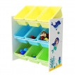 Ginger Home Дървена етажерка - органайзер за играчки и книжки РУСАЛКА (3 год+) JWTR-3183 от Пакостник