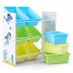 Ginger Home Дървена етажерка - органайзер за играчки и книжки РУСАЛКА (3 год+) JWTR-3183 от Пакостник