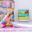 Ginger Home Дървена етажерка - органайзер за книжки и играчки РУСАЛКА 3 год+ JWTR-3181 от Пакостник