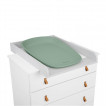 Kikkaboo Подложка за повиване EVA пяна (67.5 x 45 x 10 см) Sage от Пакостник