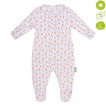 Bio Baby Бебешки гащеризон 100% органичен памук (68,74 см) Кафява щампа от Пакостник
