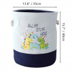 Ginger Home Кош за Играчки, Дрехи, Пране, Сгъваем, с Удобни Дръжки , за Детска стая, Спалня, Дневна - DINO GH-KQ04 от Пакостник
