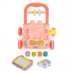 Moni Toys Играчка за прохождане с магнитна дъска и музика 12м+ СЛОНЧЕ Розова HE0811 от Пакостник