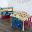 Ginger Home Дървена етажерка - органайзер за книги и играчки COLORS 3 год+ JWTR-3029-C от Пакостник