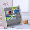 Ginger Home Етажерка за книги и играчки Сиво/Бяло 3 год+ JWTR-3029-WG от Пакостник