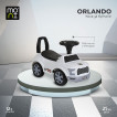 Moni Кола за яздене и бутане ORLANDO 2022 12м+ Бяла от Пакостник