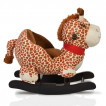 Moni Toys Плюшена люлка със седалка и звук GIRAFFE WJ-635 от Пакостник
