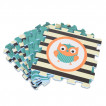 Moni Toys Мек пъзел-килим ELEPHANT & OWL 9 ел 31 х 31 см 3064 от Пакостник