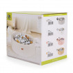 Moni Toys Мек басейн с топки (5.5см 200бр) BOUCLE 12м+ Розов от Пакостник