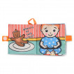 Jollybaby Мека МОНТЕСОРИ книжка 0м+ WHERE IS MY BELLY 8333 от Пакостник