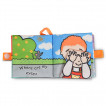 Jollybaby Мека МОНТЕСОРИ книжка 0м+ WHERE IS MY BELLY 8333 от Пакостник