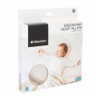 Kikkaboo Мемори ергономична възглавница HEART (0-6 мес) Airknit White от Пакостник