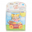 Jollybaby Мека МОНТЕСОРИ книжка-чанта с кукла 0м+ 8149J-3 от Пакостник