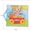 Jollybaby Мека МОНТЕСОРИ книжка-чанта с кукла 0м+ 8149J-3 от Пакостник
