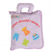 Jollybaby Мека МОНТЕСОРИ книжка-чанта 18м+ WHAT SHOULD I WEAR 8347-1 от Пакостник