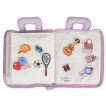 Jollybaby Мека МОНТЕСОРИ книжка-чанта 18м+ WHAT SHOULD I WEAR 8347-1 от Пакостник