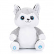 Chipolino Успокояваща плюшена играчка с лампа и музика ХЪСКИ от Пакостник
