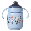 Tommee Tippee Неразливаща се чаша с дръжки и мек накрайник 300 мл 6м+ Синя TT.0289 от Пакостник