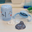 Tommee Tippee Неразливаща се чаша с дръжки и мек накрайник 300 мл 6м+ Синя TT.0289 от Пакостник