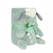 Kikkaboo Бебешко одеяло с 3D бродерия 75 х 100 см Sleepy Sheep от Пакостник