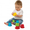 Playgro Комплект от 9 цветни чаши за подреждане 9м+ PG.0165 от Пакостник