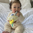 Playgro Музикална плюшена играчка Какаду FAUNA FRIENDS с клипс за поставяне на количка 0м+ PG.0450 от Пакостник