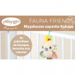 Playgro Музикална плюшена играчка Какаду FAUNA FRIENDS с клипс за поставяне на количка 0м+ PG.0450 от Пакостник