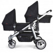 Topmark Кош за количка за близнаци 2 COMBI Black от Пакостник