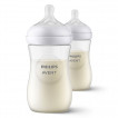 Philips Avent Шише за хранене 2 броя NATURAL RESPONSE 260 мл с биберон 1м+ (Flow 3) SCY903/02 от Пакостник