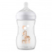 Philips Avent Шише за хранене NATURAL RESPONSE 260 мл с биберон 1м+ (Flow 3) Жирафи SCY903/66 от Пакостник