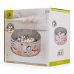 Moni Toys Сгъваем басейн с топки (7см 90бр) MELO 12м+ Животни от Пакостник