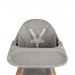 Kikkaboo Дървен стол за хранене WOODY 6в1 Grey от Пакостник