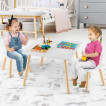 Ginger Home Детска дървена маса с 2 стола BUNNY (3-7 год) TF6176 от Пакостник
