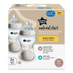 Tommee Tippee Шише за хранене 340 мл 2 броя Natural Start САМОСТЕРИЛИЗИРАЩИ (3м+ 2 капки) TT.0037 от Пакостник