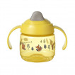 Tommee Tippee Неразливаща се чаша с дръжки и мек накрайник 190 мл 4м+ Жълта TT.0219 от Пакостник