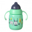 Tommee Tippee Неразливаща се чаша с дръжки и сламка 300 мл 6м+ Зелена TT.0222 от Пакостник
