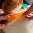 Tommee Tippee Мек силиконов лигавник с джоб 6м+ Розов TT.0231 от Пакостник