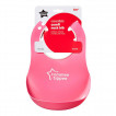 Tommee Tippee Мек силиконов лигавник с джоб 6м+ Розов TT.0231 от Пакостник