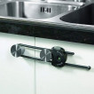 Safety 1st Устройство за заключване на шкаф с плъзгач 1 брой Сиво от Пакостник