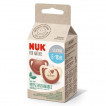 Nuk FOR NATURE Залъгалка силикон 2 броя 6-18м Червено от Пакостник