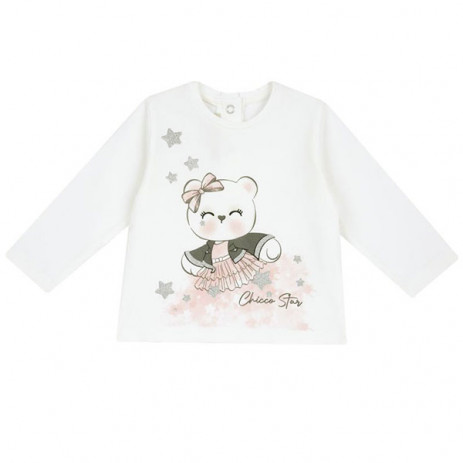 Chicco Long-sleeved blouse (74,80,86 cm) Ecru 02676 from Pakostnik