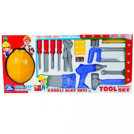 Pilsan Construction tools with helmet 03249 from Pakostnik