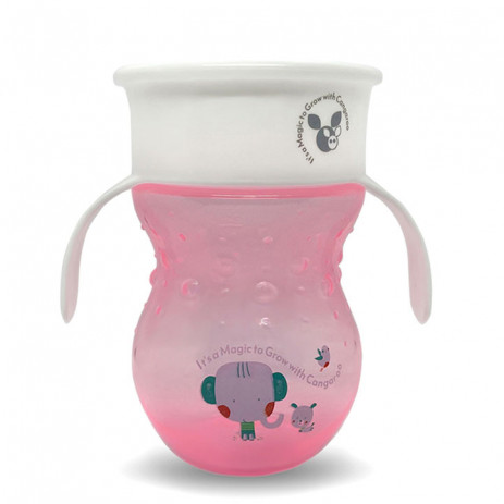 Cangaroo Non-spill cup MAGIC CUP 270 ml Pink from Pakostnik