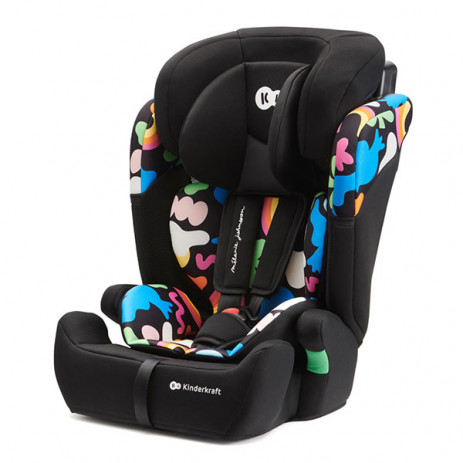 KinderKraft Car seat i-Size (76 to 150 cm) COMFORT UP Happy Shapes from Pakostnik
