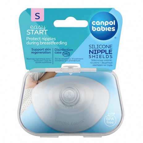 Canpol babies Silicone breast protectors S 2 pcs 18/602 from Pakostnik