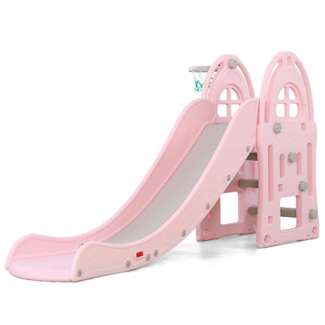 Moni Slide with basketball hoop ALEGRA 18016 Pink from Pakostnik