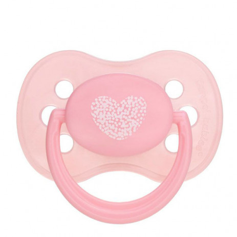 Canpol babies Silicone soother Pastelove 0-6m Pink from Pakostnik